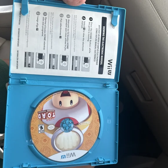 Nintendo Wii U Game Toad Treasure Tracker ￼